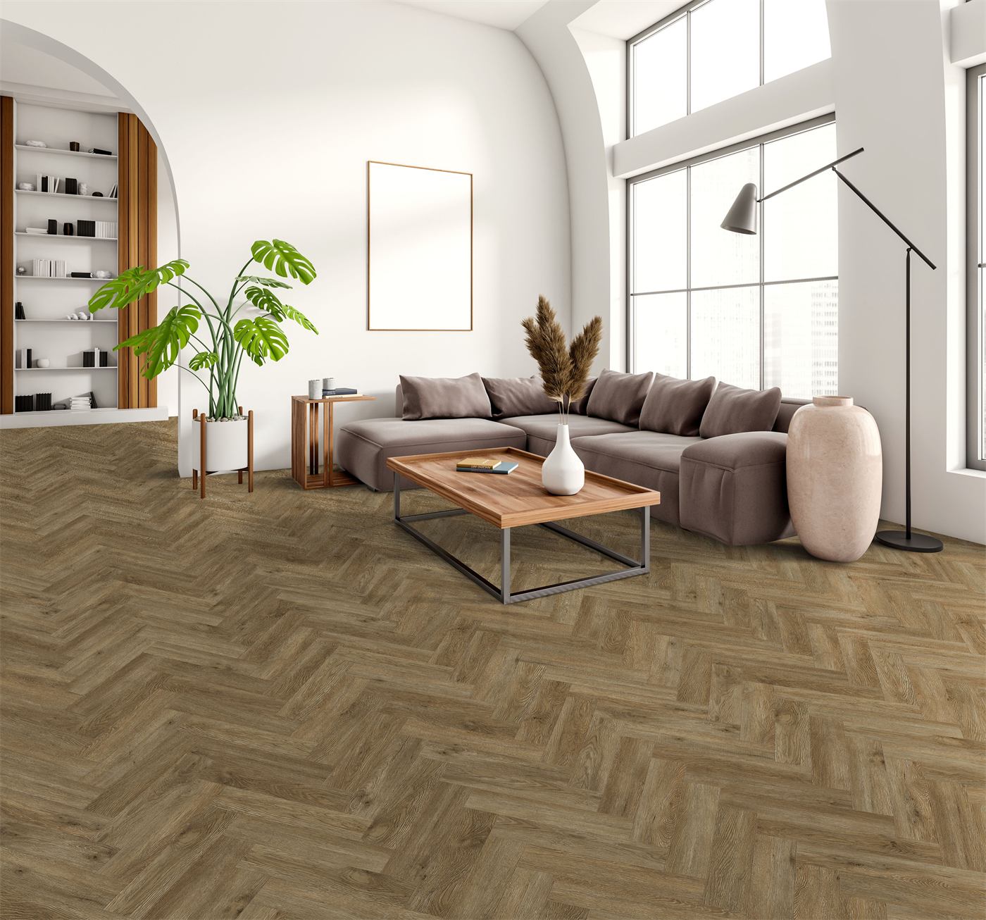 Herringbone room scene, decor TW-6151-2