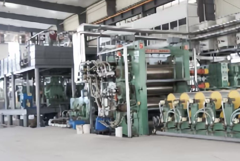 Base-material (substrate) production line