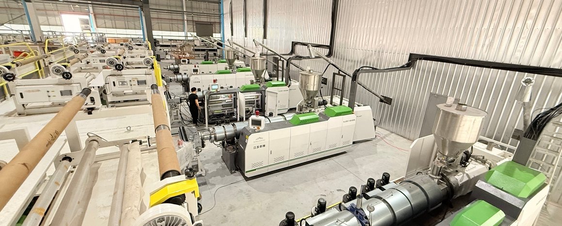 Row of SPC production lines in Thailand